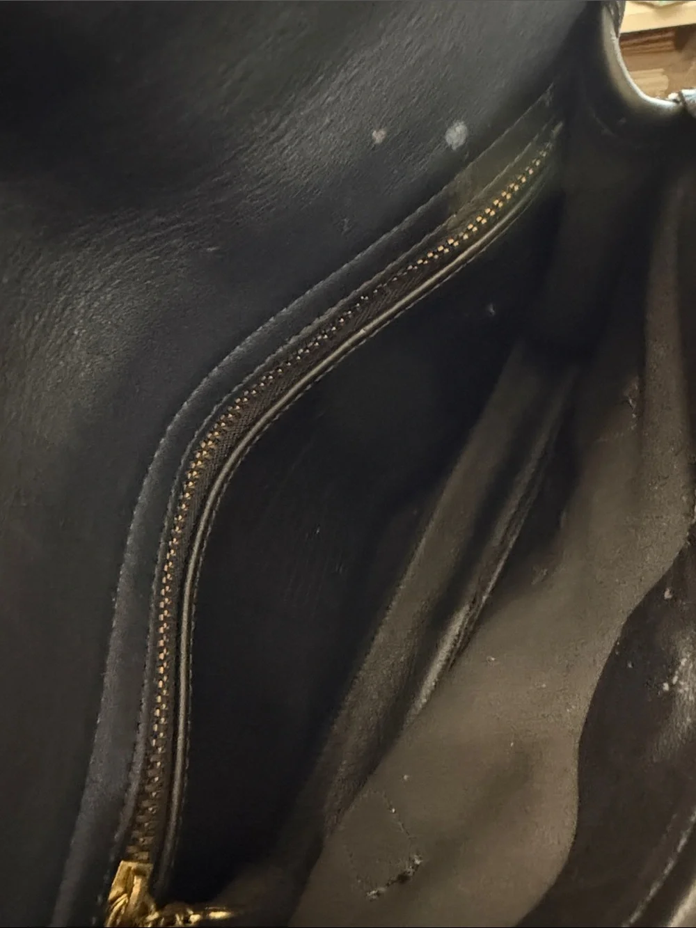 Vintage Coach Laurie Flap Bag E7C-9032 Black Glovetanned Leather USA 1997 - Picture 7 of 9